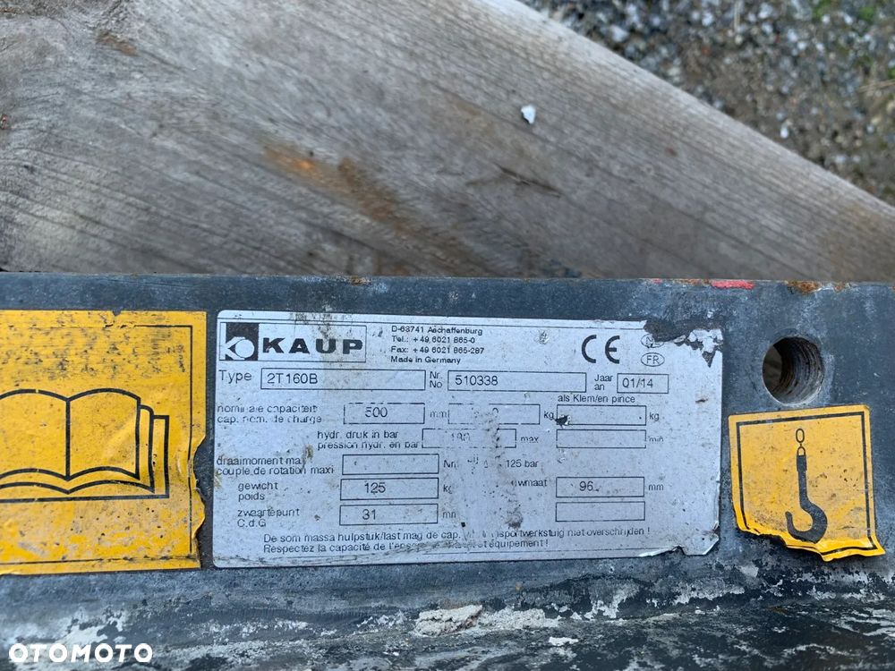 Pozycjoner wideł Kaup 2T160B ID OS1633 - 4