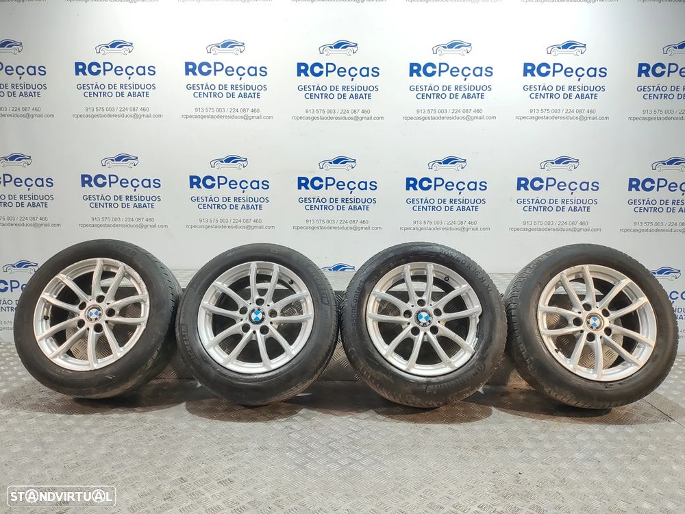 Conjunto jantes Ronal 16 originais BMW Serie 1 F20 F21 7J ET40 5x120