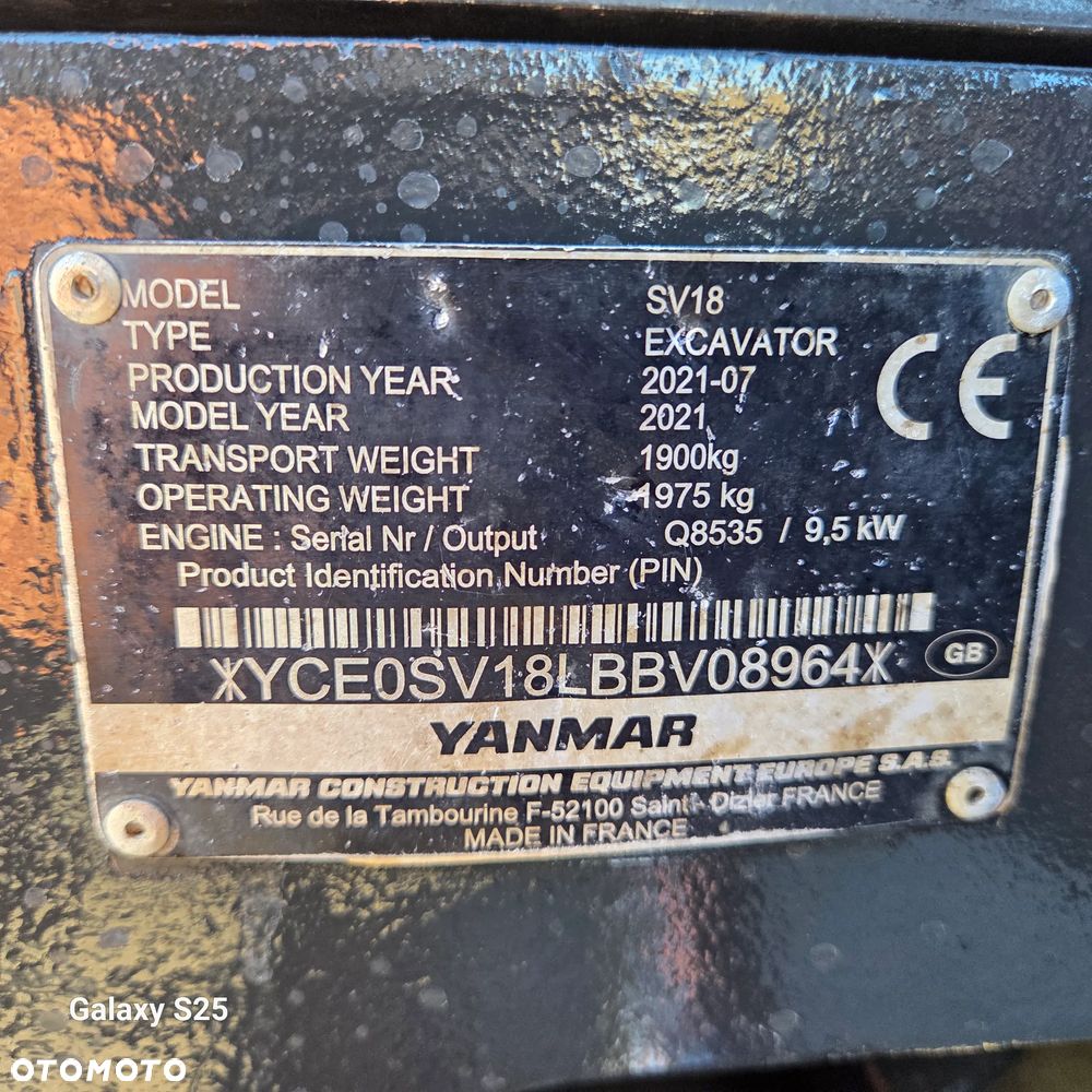 Yanmar SV18 Schaeff - 9