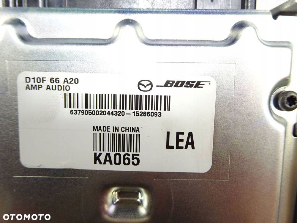 subwoofer głośniki wzmacniacz kpl. mazda cx-3 - 10