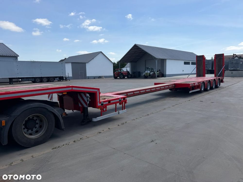 MTDK Niskopodwoziowa 4-osie Najazdy Hydrauliczne Rozciągana DMC: 58000 kg - 17