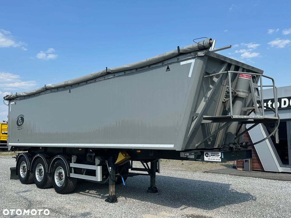 Gras NACZEPA / WYWROTKA / 41M3 / KLAPO- DRZWI / 5950 KG!!! - 1