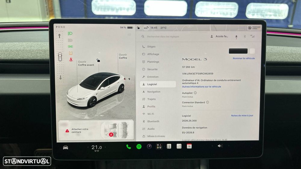Tesla Model 3 Tração Traseira Premium - 10