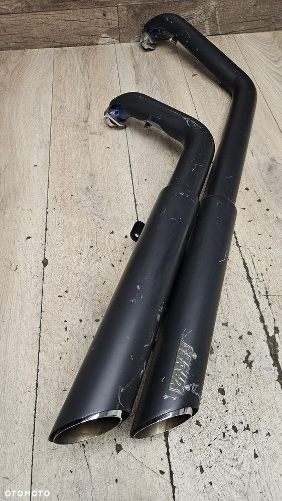 Tłumik basowy Vance Hines Slash Staggered Black Kawasaki VN900 Vulcan - 8