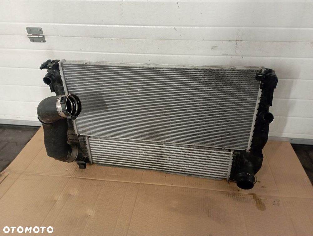 BMW F46 2.0 D CHŁODNICE WODY POWIETRZA KOMPLET 7617598 8586324 - 4