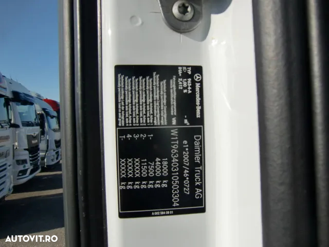 Mercedes-Benz Actros 1845, Mirror Cam, Factura externa - 21