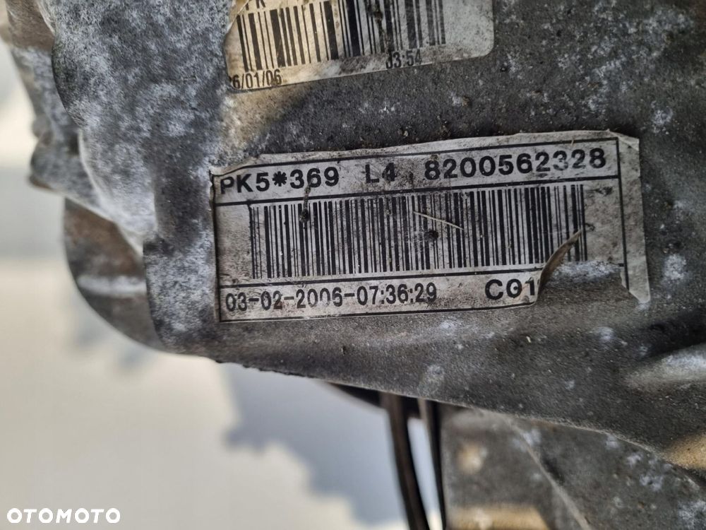 SKRZYNIA BIEGÓW Renault Trafic Opel Vivaro 1.9 CDTI DCI F9K 5biegów PK5369 - 3