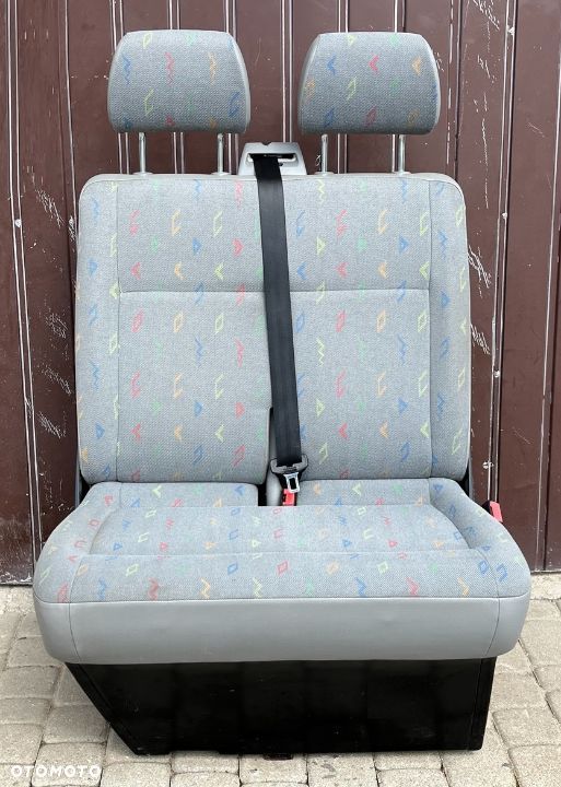 FOTEL DWÓJKA INCA INKA PRAWY PRZEDNI PRZÓD KANAPA VW T5 LIFT TRANSPORTER CARAVELLE MULTIVAN EU - 2
