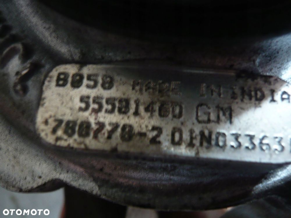 turbosprężarka turbo 55581460 opel insignia a zafira c - 4