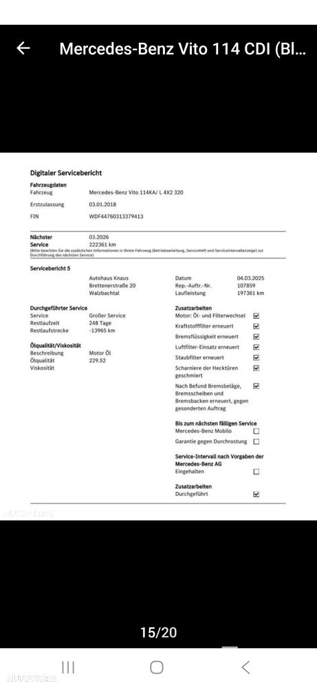 Mercedes-Benz Vito (BlueTEC) Tourer Lang Aut. PRO - 14