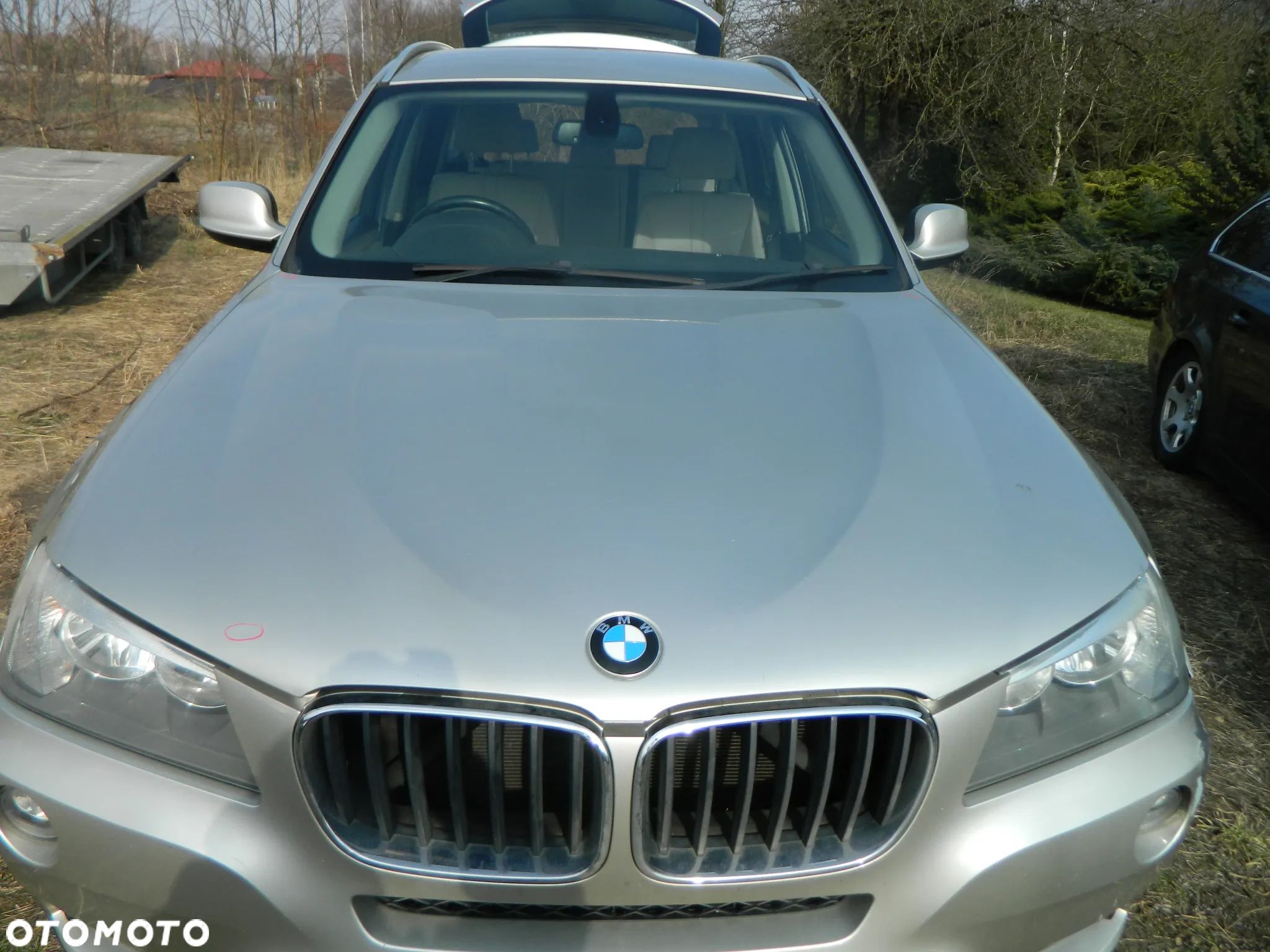 BMW X3 F25 A14 MINERALSILBER NA CZĘŚCI - 1