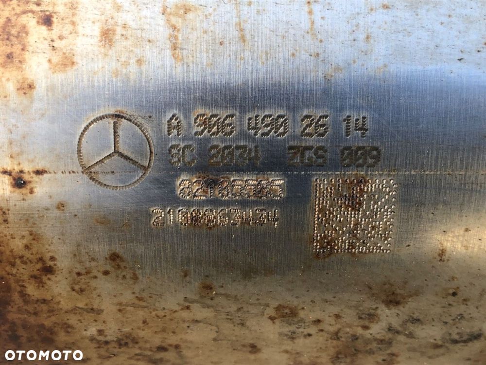 KATALIZATOR DPF  MERCEDES-BENZ SPRINTER 3,5-t Skrzynia (B906) 2006 - 2022 319 CDI / BlueTEC - 7