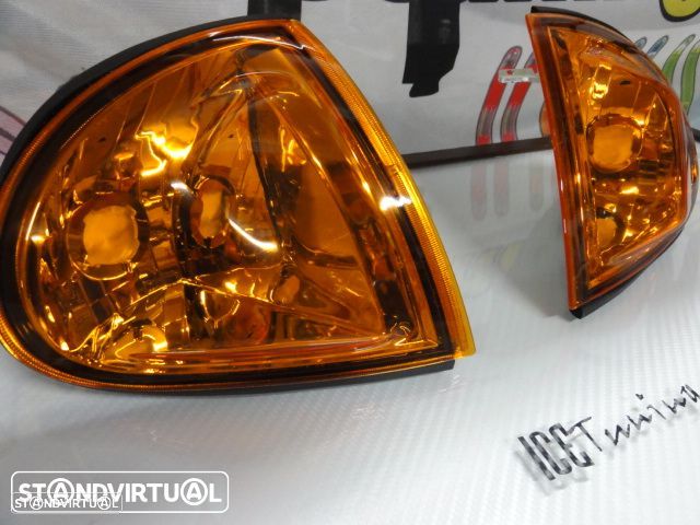 Piscas frontais + lâmpadas de pisca diaden vision para Honda CRX Del Sol 1992-1997 fundo Laranja EURO LOOK - 2