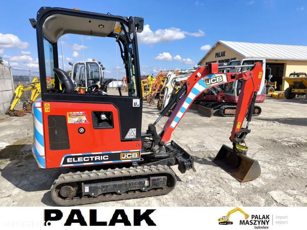 JCB Mini koparka JCB 19C-1E  ELECTRIC ,  WERSIA  DEMO , 2021 rok - 2