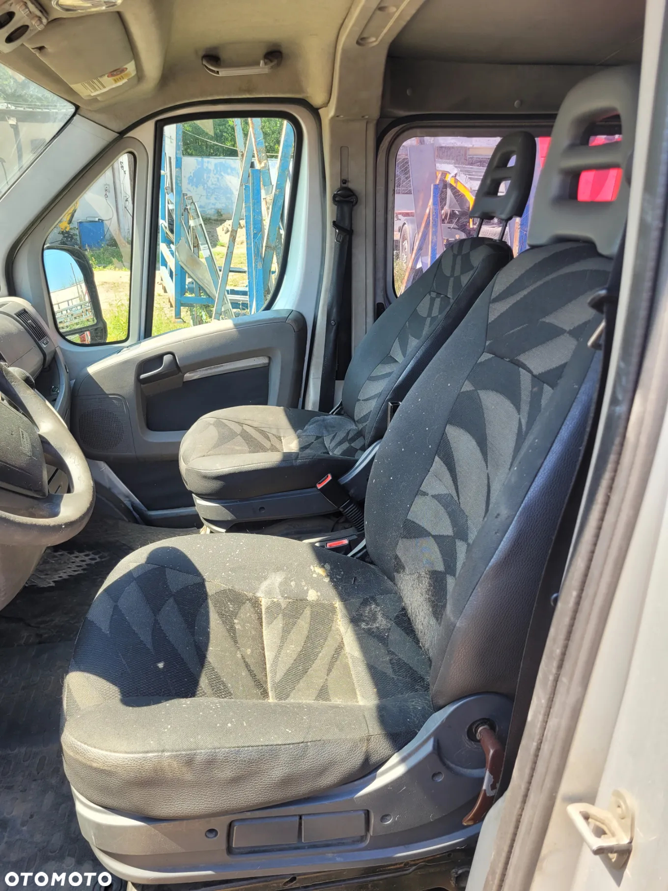 ducato boxer jumper 06-12 fotel kanapa deska kokpit podsufitka boczek podłokietnik licznik panel szyb - 2