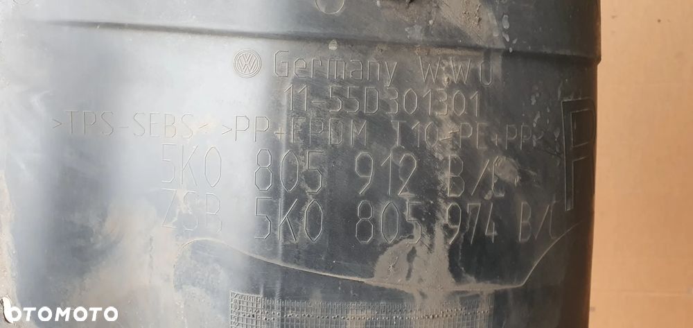 Nadkole prawy przód przednie prawe VW Golf VI 6 Plus 5K0805912B 5K0805974B - 5
