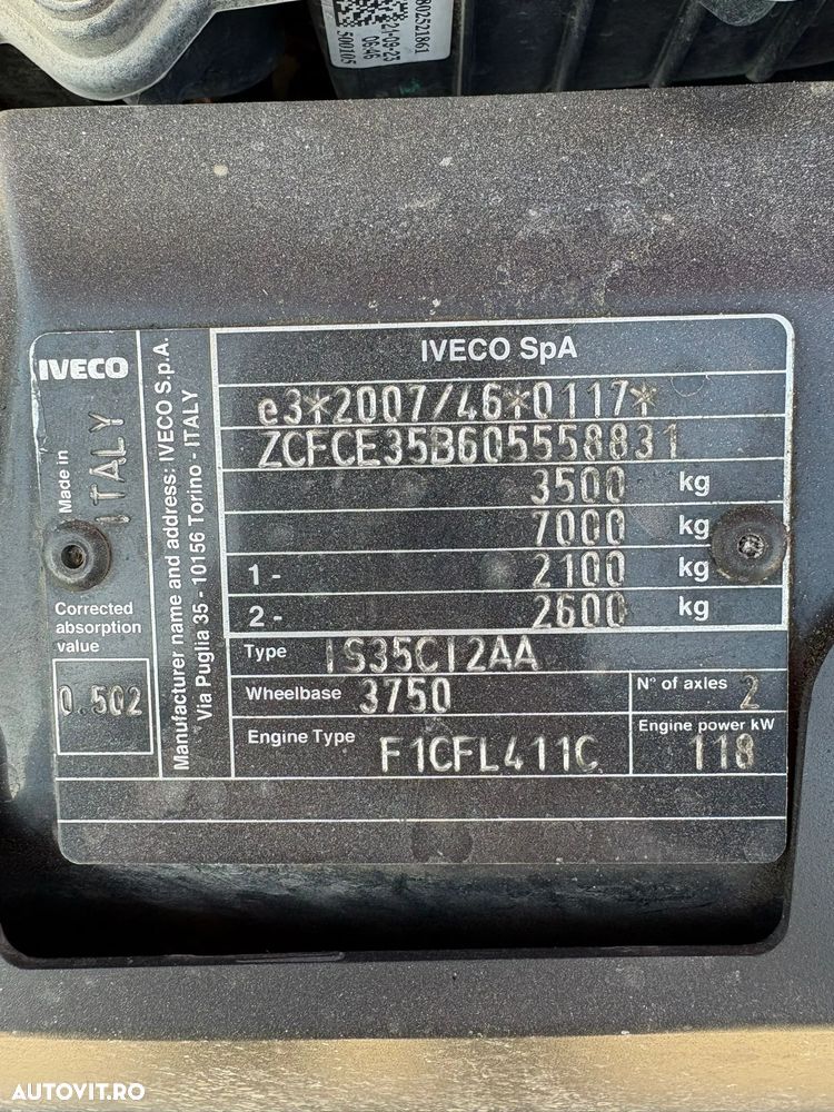 Iveco Daily 35C16H3.0 - 11