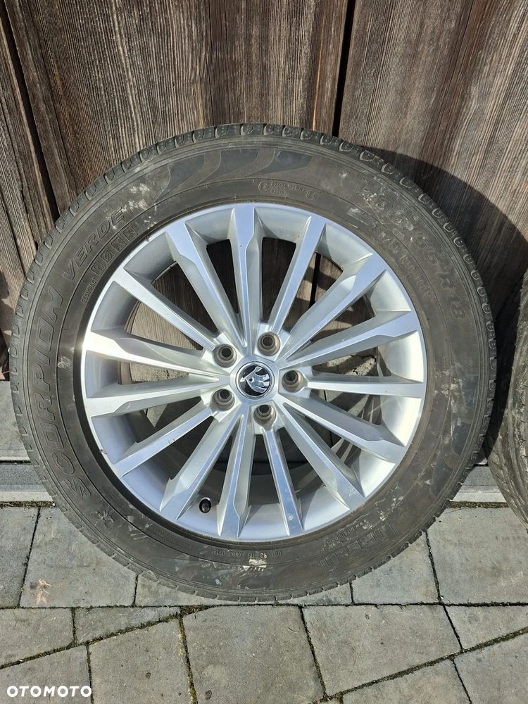 Koła Felgi 4szt R18 7j et 43 SKODA VW KODIAQ - 5