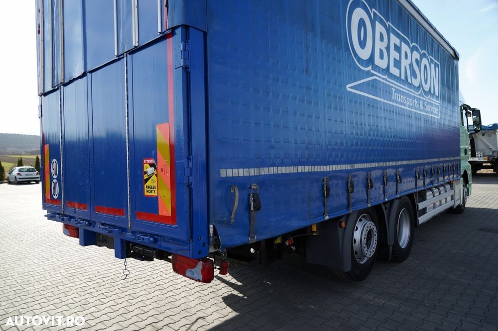 MAN TGX 26.460 / 120 M3 / 6x2 / SOLO /  AXĂ RIDICATĂ / AXĂ DIRECȚIE / - 12