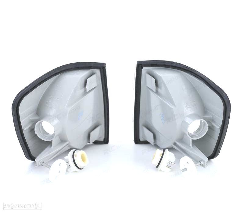 PISCAS FRONTAIS BRANCOS MERCEDES W126 COUPÉ - 2