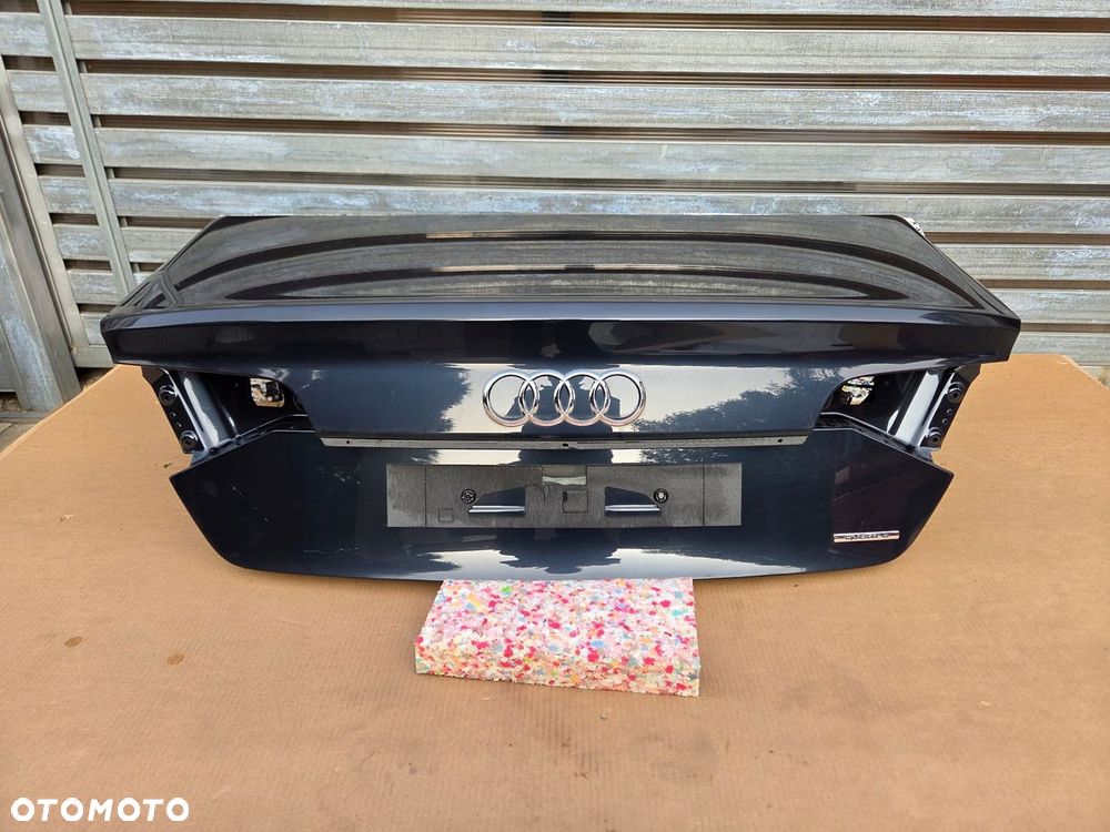 AUDI A8 D4 LIFT LX5R KLAPA TŁ TYLNA BAGAŻNIKA ORYGINAŁ W KOLOR - 1