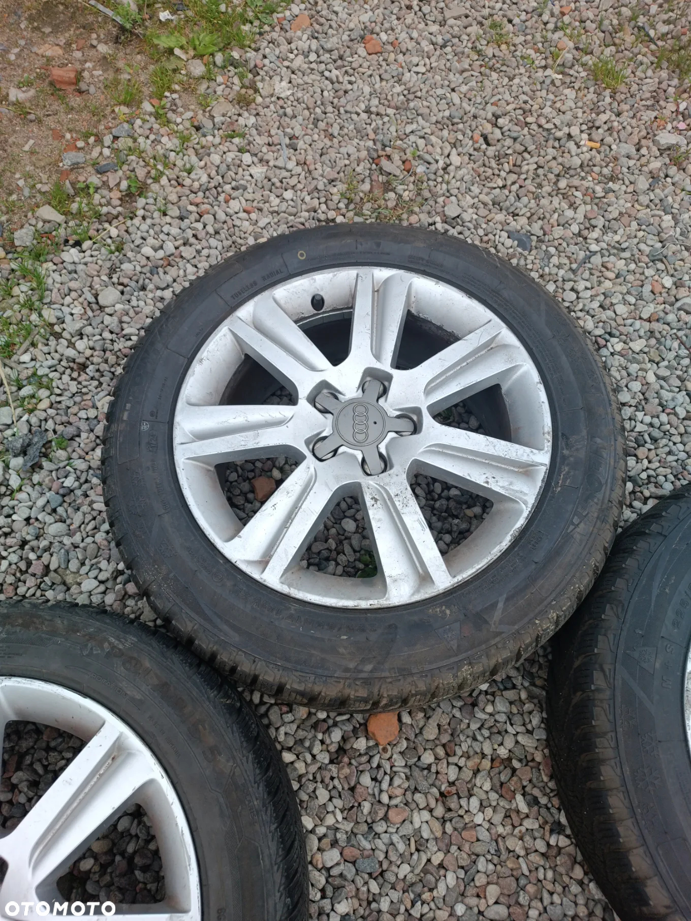 FELGI ALUFELGI Z OPONAMI 2024R  AUDI A4 B8 A5  17'' 5X112 ET45 7.5J 225/50 8K0601025B - 5
