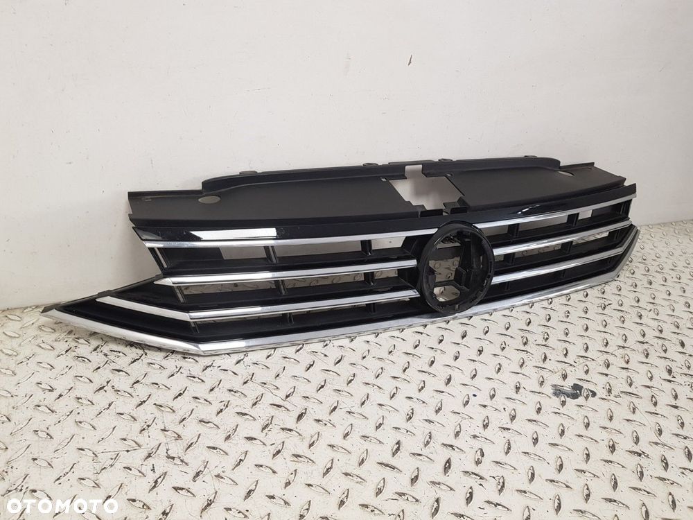 ŁADNY ORYGINALNY GRILL VW PASSAT B8 R-LINE LIFT 19-24 3G0 ATRAPA CHROM 3G0853651DG DJ DE DH - 4