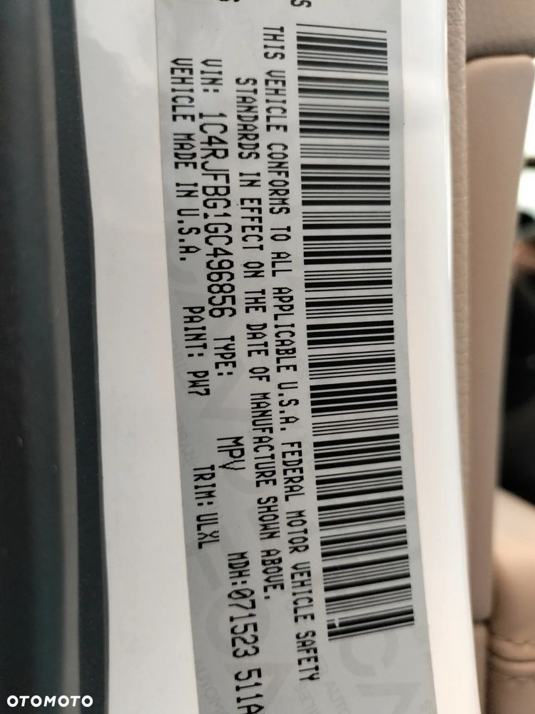 Jeep Grand Cherokee 3.6 V6 Limited - 2