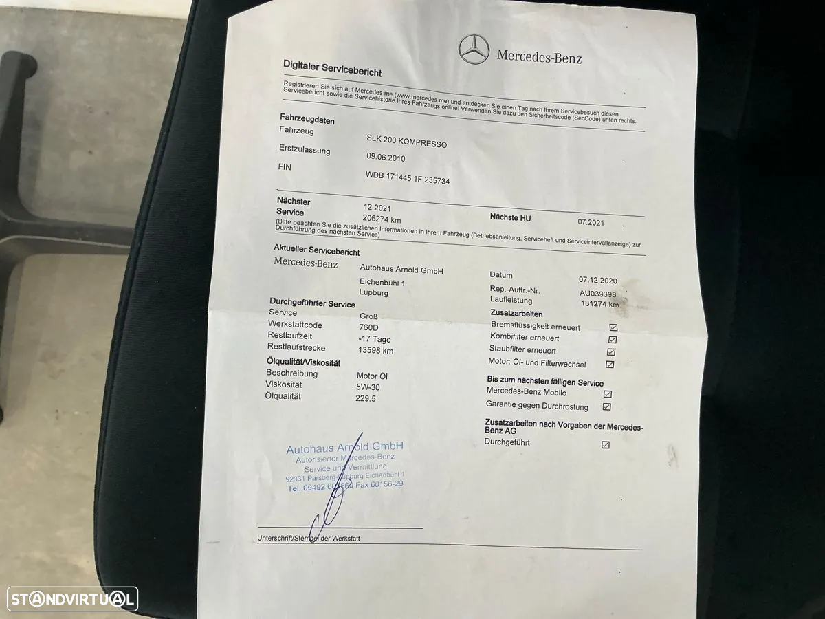 Mercedes-Benz SLK 200 Kompressor - 23