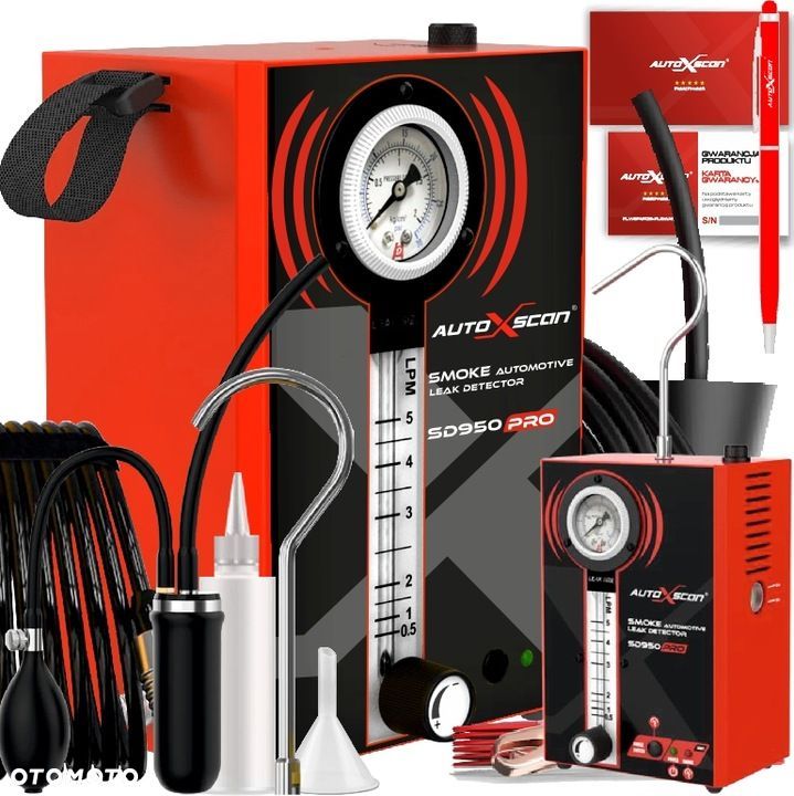 TESTER SZCZELNOŚCI ZADYMIARKA GENERATOR DYMU DYMNY SD950 PRO DYMIARKA - 1