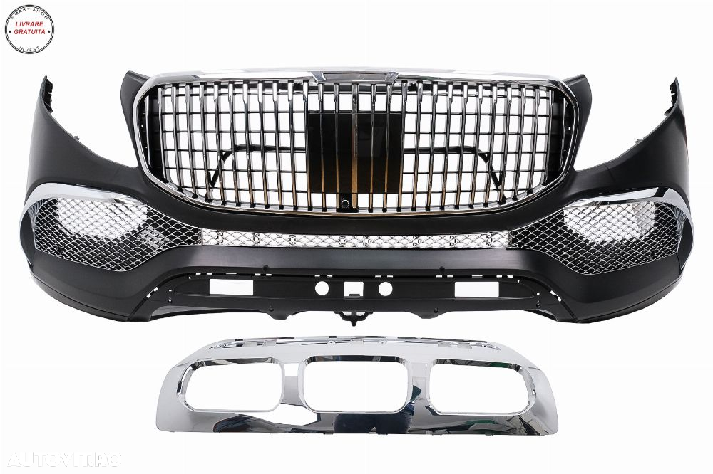 Kit Exterior Complet Mercedes V-Class W447 (2014-03.2019) Conversie la 2020 Design- livrare gratuita - 2