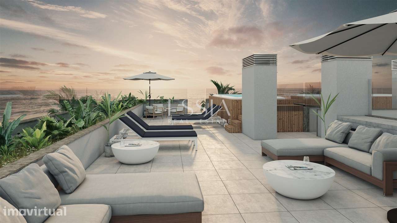 T4 com Rooftop de 76 m2, SwimSpa Vistas Mar em Canidelo - Grande imagem: 2/21