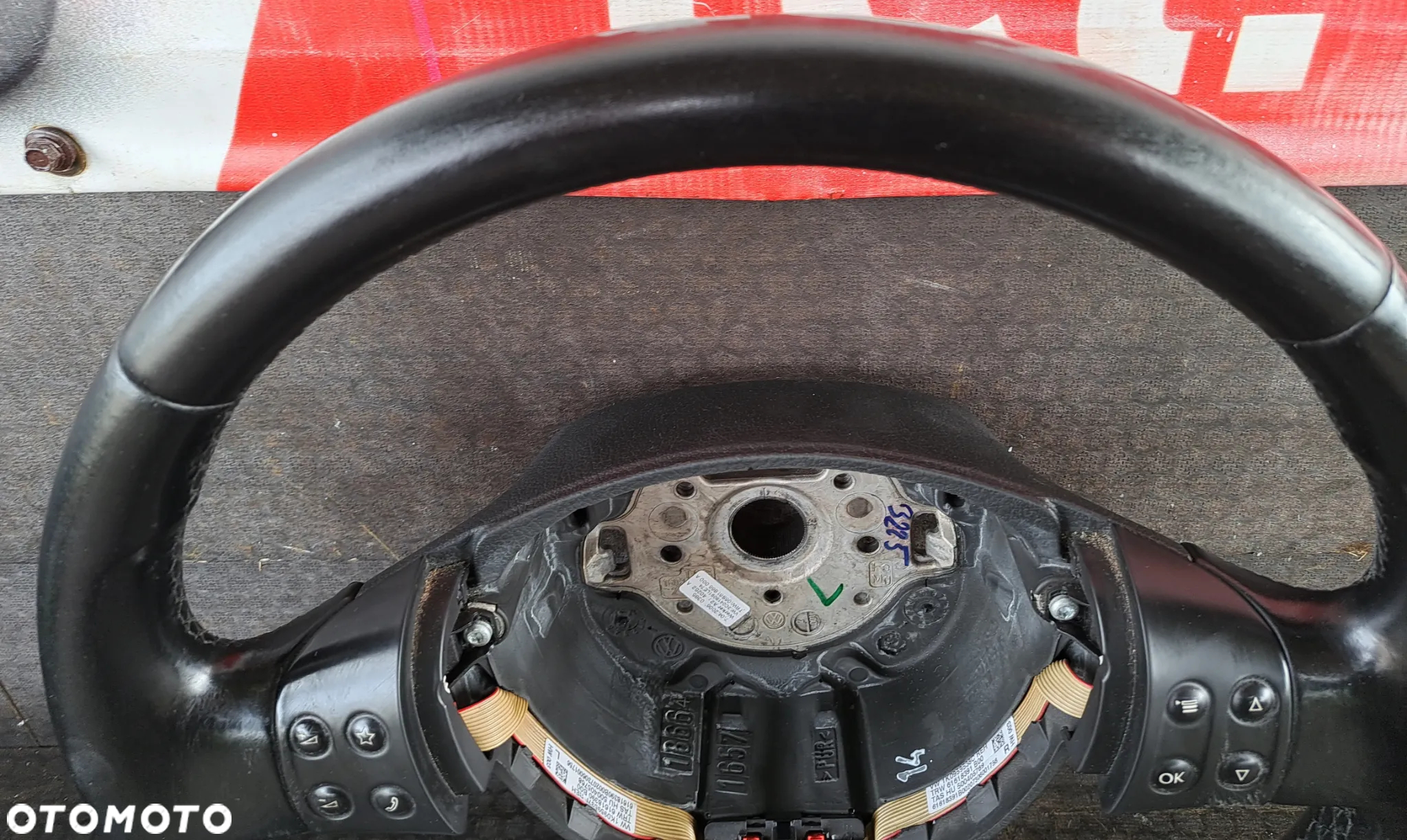 KIEROWNICA SKÓRA MULTIFUNKCJA 3C0419091L VW PASSAT B6 - 8