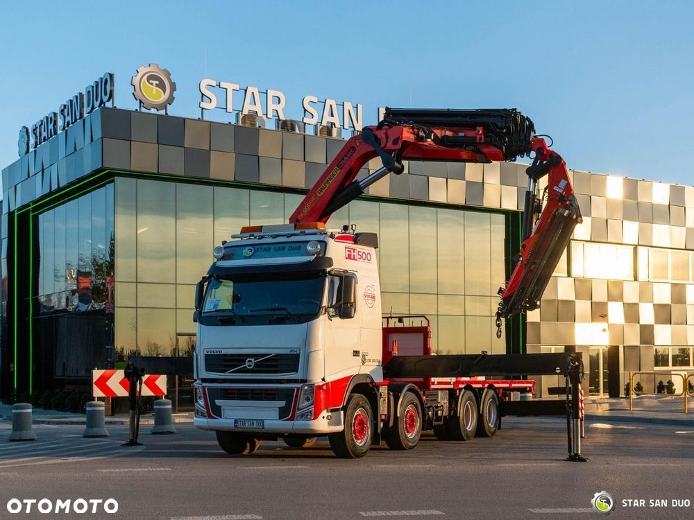 Volvo FH500 8x4 PALFINGER PK 60002 F HDS Żuraw Siodło Wciągarka - 25