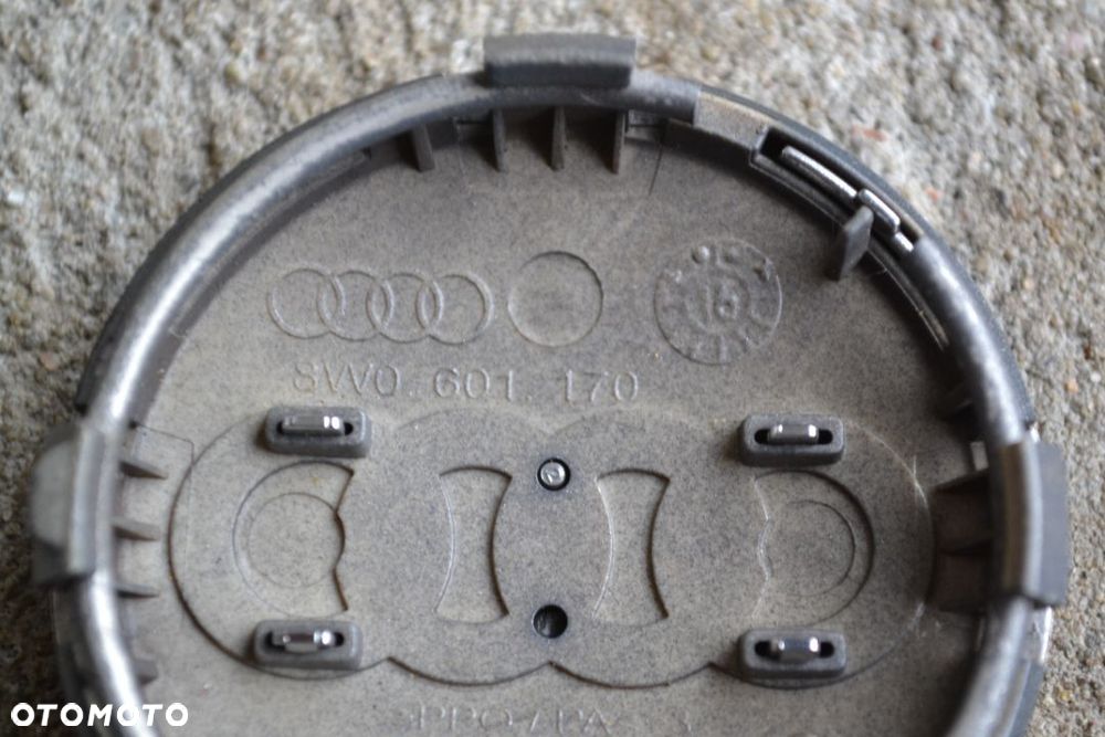 AUDI DEKIELEK DEKIELKI KAPSEL FELG ALUFELG NOWY ORYGINAŁ 8W0601170 60/57mm - 3