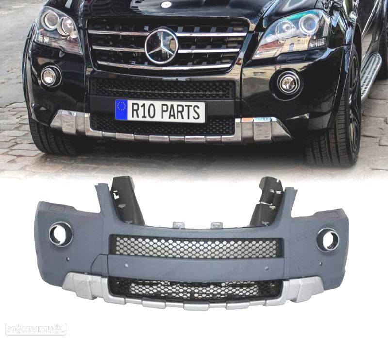 PARA-CHOQUES FRONTAL MERCEDES CLASE ML W164 08-11 LOOK AMG 63 - 1