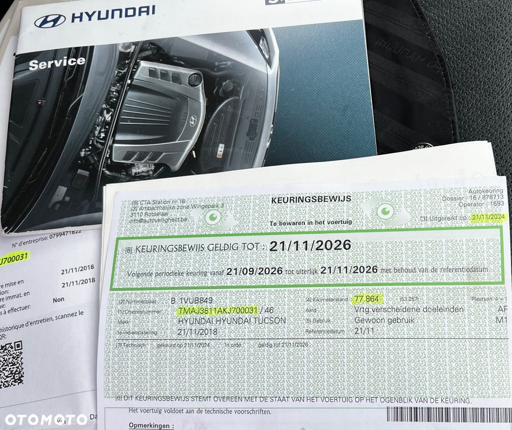 Hyundai Tucson blue 1.6 GDi 2WD Navi - 27