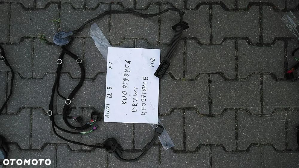 W-wa AUDI WIĄZKA DRZWI INSTALACJA ELEKTRYCZNA KOSTKI A4 B6 B7 - 2