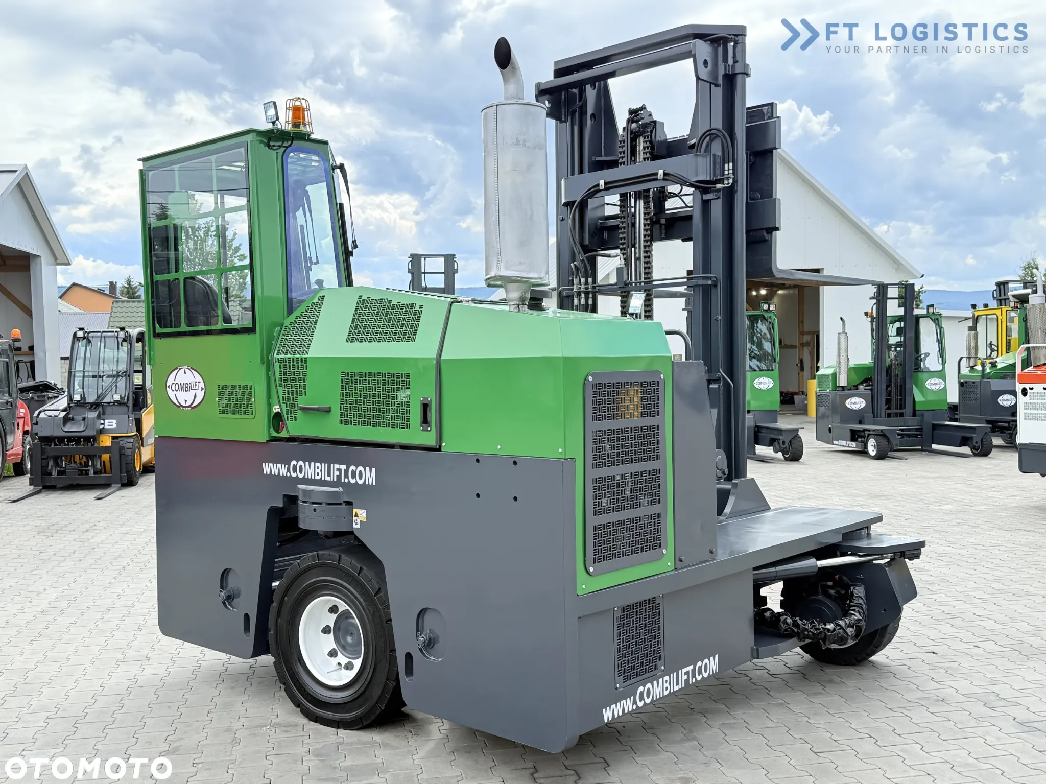 Combilift C8000 / GAS / DUPLEX - 4700MM / POZYCJONER / WOLNY SKOK / PEŁNA OGRZEWANA KABINA / JEDYNIE 5141H / STAN - JAK NOWY! - 30