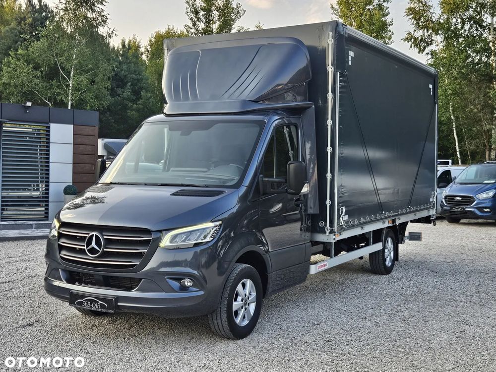 Mercedes-Benz SPRINTER 319CDI V6 Firanka 2x WINDA 54tyś km Automat SalonPL FV23% - 36