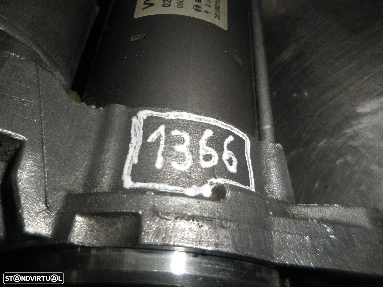 Motor De Arranque 02M911024Q    0001179512 VW POLO 6  2018 1.0I 75CV 5P CINZA - 3