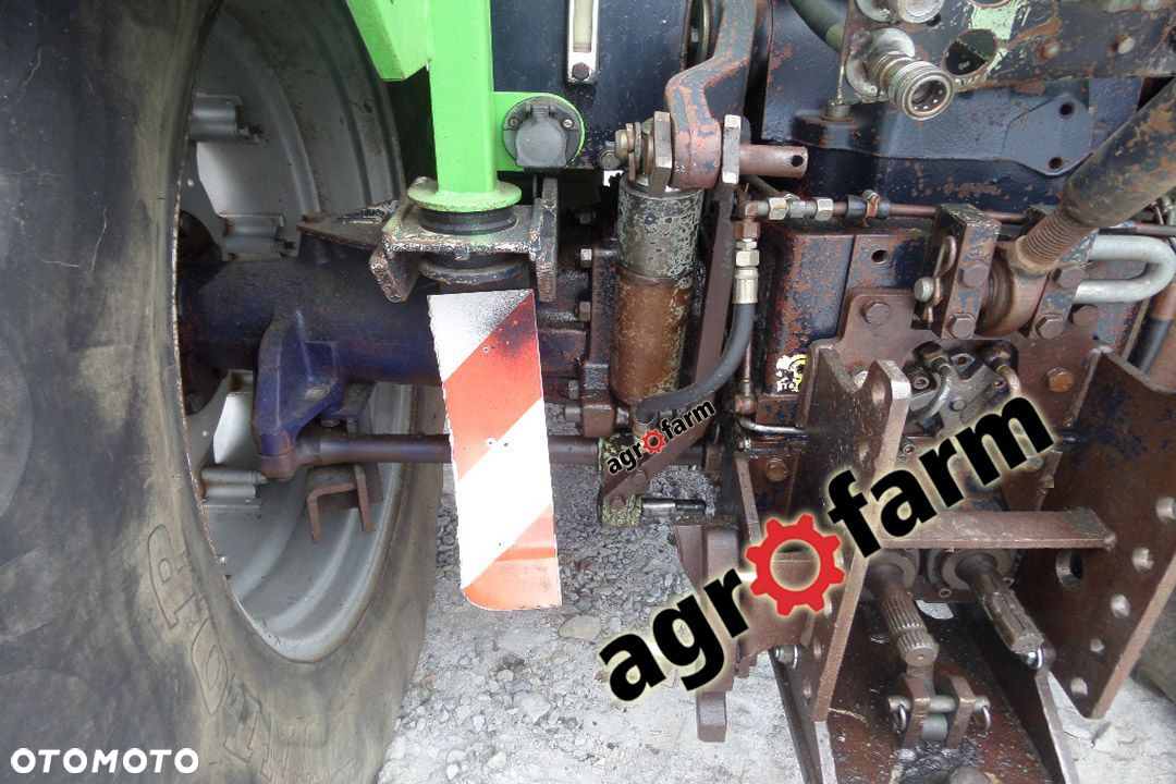 Deutz części używane 6.50 6.30 6.10 silnik most skrzynia zwolnica piasta zębatka felga koło wał blok - 2