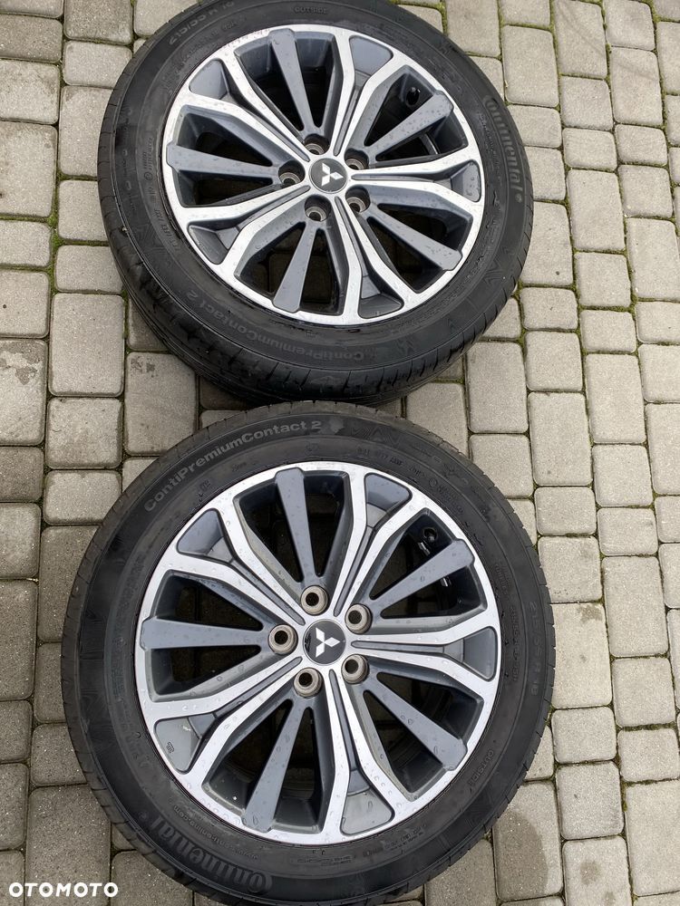 Alufelgi 5x114,3 18 cali Mitsubishi Outlander ASX opony 215/55/18 - 5