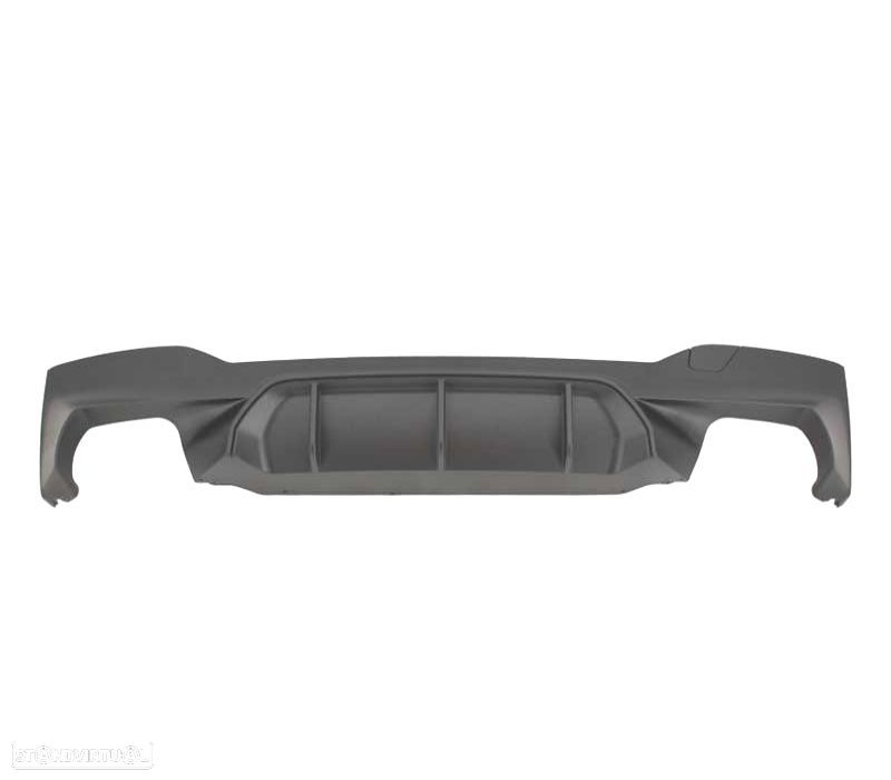 DIFUSOR BMW G30 G31 LOOK M5 PRETO MATE - 5