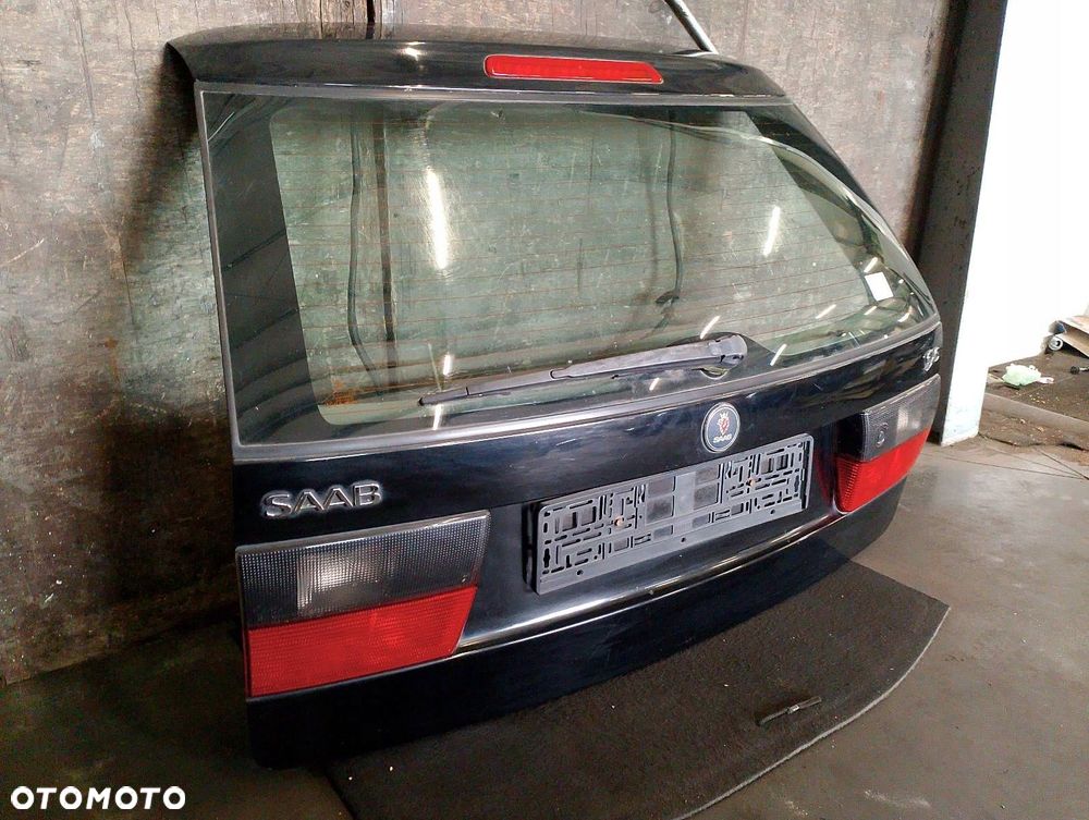 KOMPLETNY TYŁ SAAB 9-5 I 170 KLAPA ZDERZAK LAMPY - 9