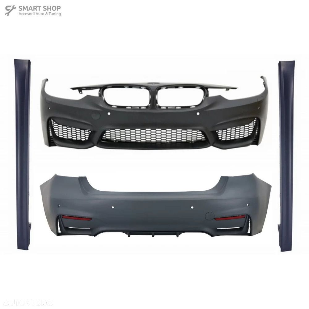 Body Kit BMW seria 3 F30 (2011-2015) F30 LCI (2016+) cu Praguri Latera - 1