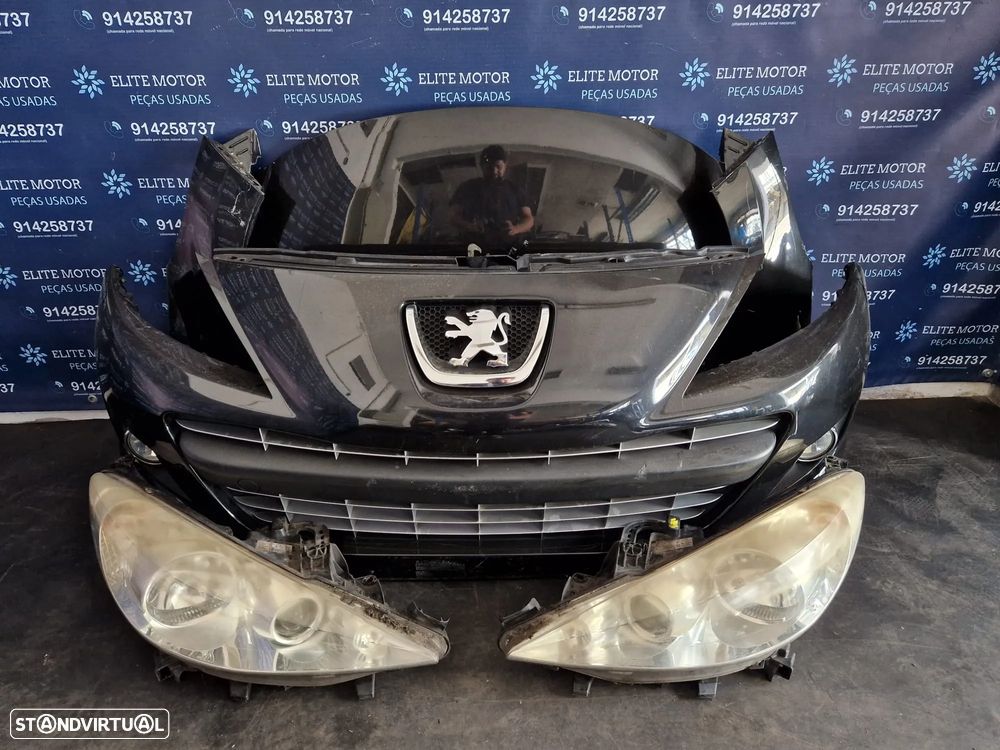 Frente completa usada PEUGEOT 207 capot parachoques oticas radiadores guardalamas - 3