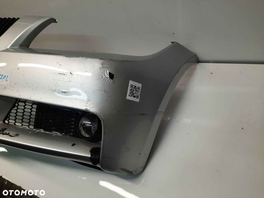 ^ ZDERZAK PRZÓD PRZEDNI BMW E90 E91 LIFT FL M PAKIET ///M TITANSILBER SREBRNY HALOGENY - 4