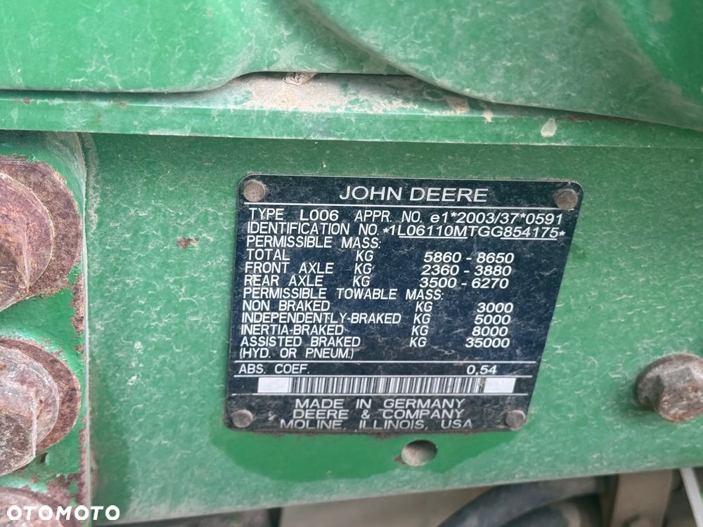 John Deere 6110M - 11