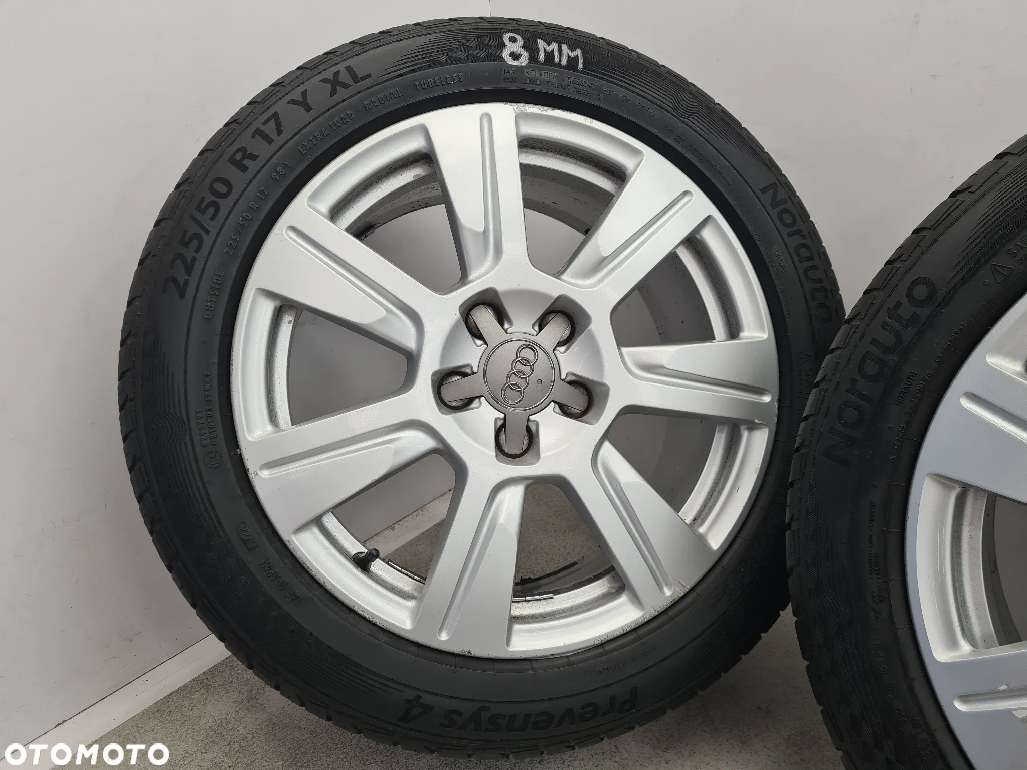 audi a6 c6 koła felgi aluminiowe 225/50 17 4f0601025cb - 5